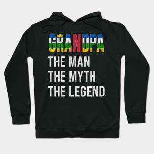 Grand Father Central African Grandpa The Man The Myth The Legend - Gift for Central African Dad With Roots From  Central African Republic Hoodie